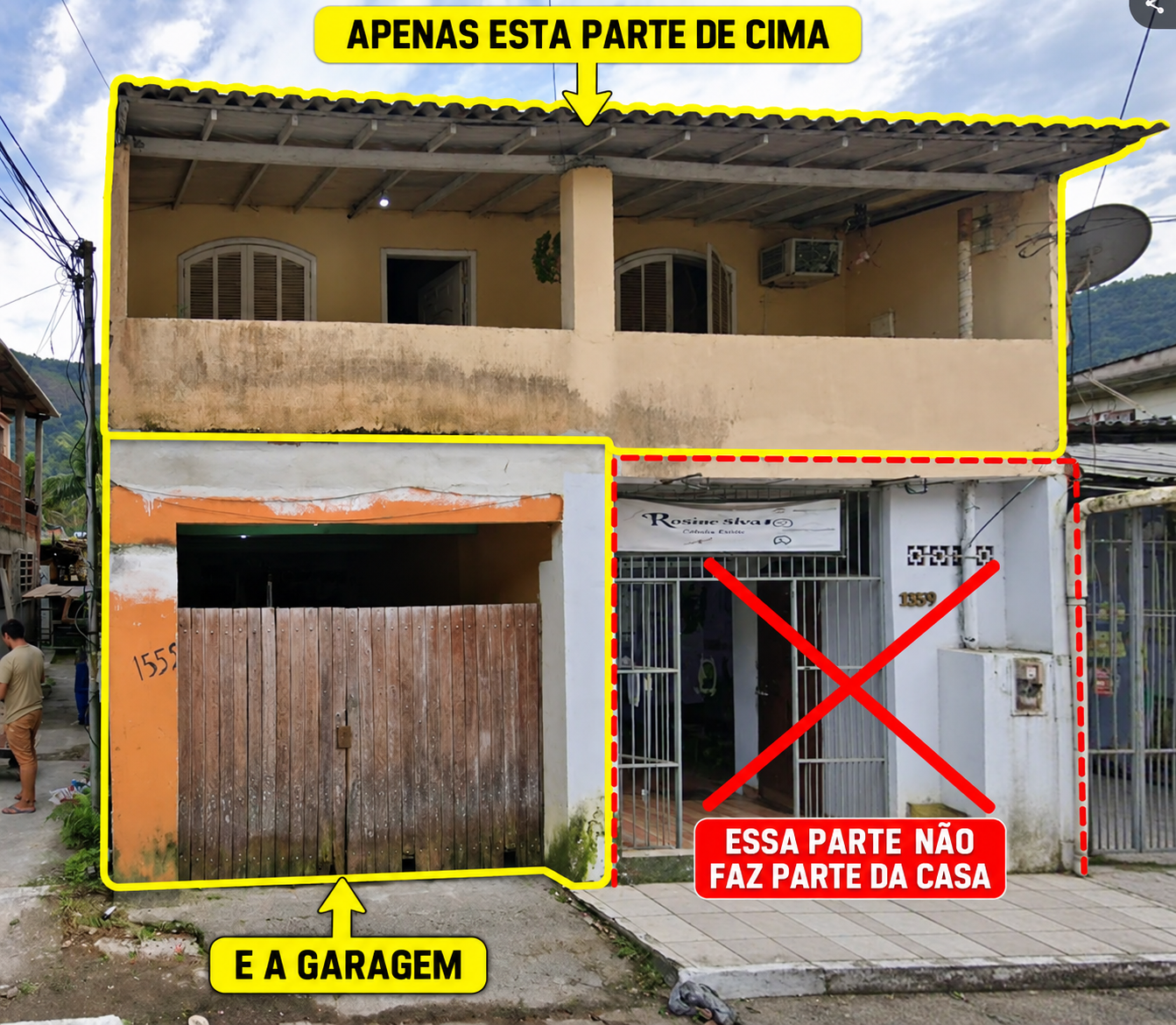 🏡🔥 EXCELENTE OPORTUNIDADE NO PARQUE BELÉM – ANGRA DOS REIS/RJ! CASA + KITNET + GARAGEM + TERRENO NOS FUNDOS POR R$ 280 MIL! 24992030839